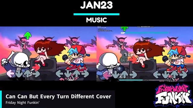 Can Can But Every Turn Different Cover. [Friday Night Funkin'] смотреть онлайн