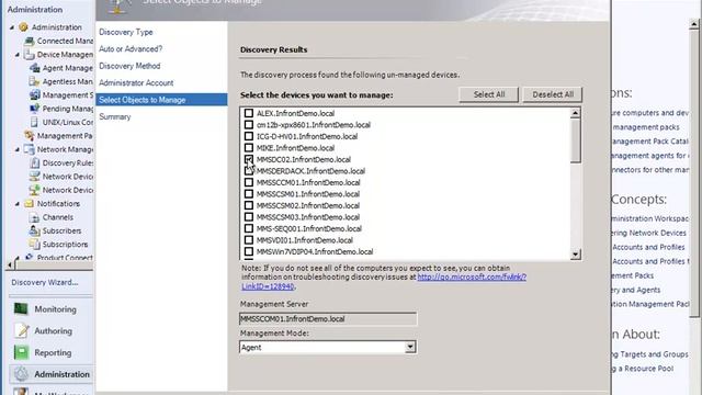 Infront - Deploying SCOM 2012 Agents to Windows Computers смотреть онлайн