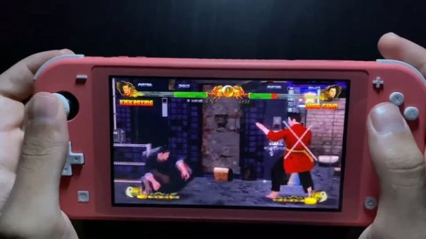 Shaolin vs Wutang (Jean-Claude Van Damme) Nintendo Switch Lite Gameplay
