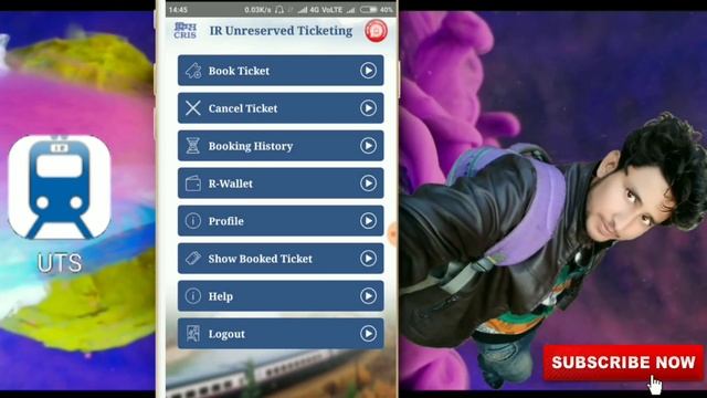 How To Book Local Train Ticket From Android Phone In 20 Sec || Book Railway ticket Online || UTS смотреть онлайн