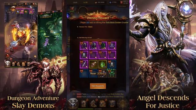 Dark Breaker Angel arisen - Gameplay Android iOS APK Download смотреть онлайн