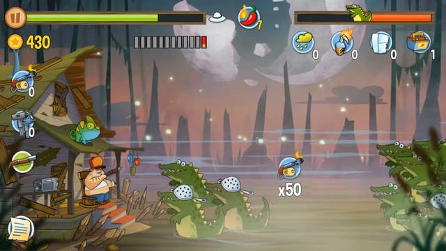 Swamp Attack - Episode 3. Level 10. Android Gameplay смотреть онлайн
