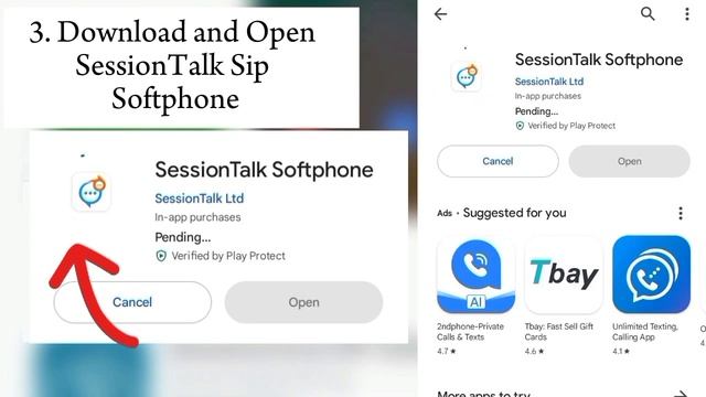 NATIVE TALK - SET UP SESSIONTALK SIP SOFT PHONE FOR ANDROID USERS смотреть онлайн