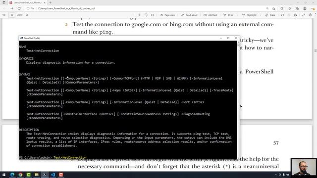 Chapter 4 Running Commands - Learn PowerShell In A Month Of Lunches 4th Edition смотреть онлайн