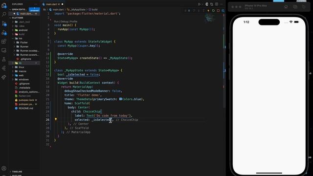 ChoiceChip Widget: The Ultimate Guide to Selections in Flutter-(Android and IOS) -Learn Flutter смотреть онлайн
