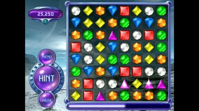 Bejeweled 2 on ExaGear Windows emulator for Android смотреть онлайн