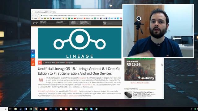 Como ter o ANDROID 8.1 OREO sem precisar comprar um celular novo! смотреть онлайн