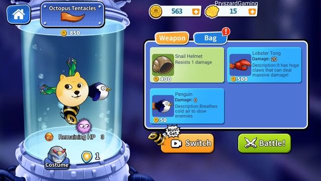 Crazy Octopus - Gameplay Walkthrough Part 1 Stage 1-6 Unruly Octopus (iOS, Android)