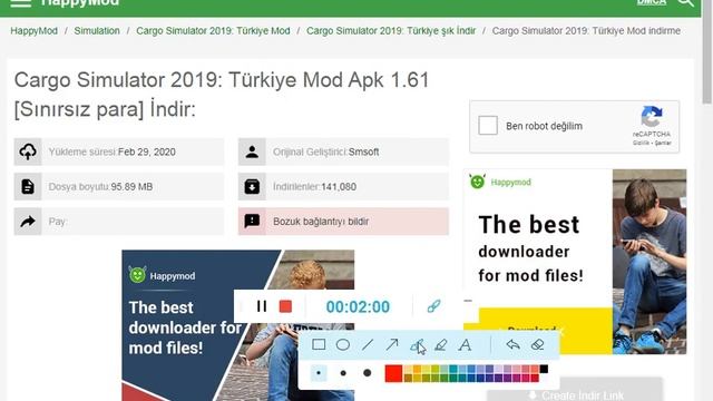 Cargo Simulator 2019: Türkiye Apk 1.61 Mod [Sınırsız Para Hileli] (Oyun Linki Açıklama Kısmında) смотреть онлайн