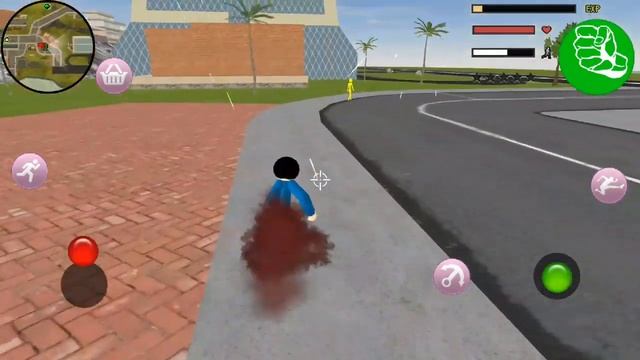 ► Superman Stick Rope Hero Vice Town + Full Life Not END Android Walkthrough смотреть онлайн