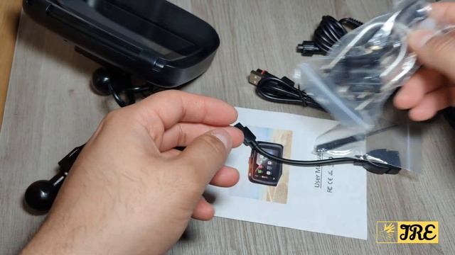 Autoabc Motorcycle IPS Navigation Touchscreen with GPS C5 (Unboxing) смотреть онлайн