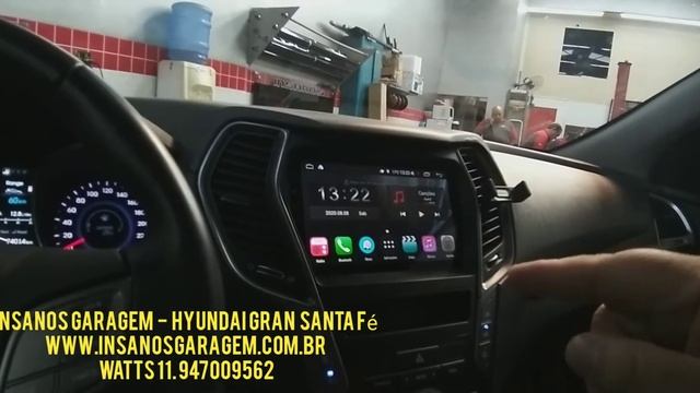 Gran Santa Fé Central Multimídia Aikon Atom Octacore Intel com TV Full HD - Insanos Garagem смотреть онлайн