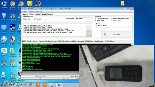 Nokia rm 1035 flashing with flash file смотреть онлайн