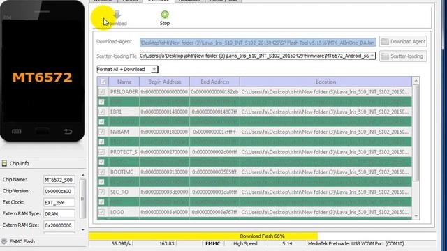 how to flash Lava iris 510 by sp tool смотреть онлайн
