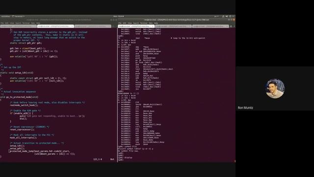 x86 kernel startup debugging and disassembling - from 0x200 to start_kernel смотреть онлайн