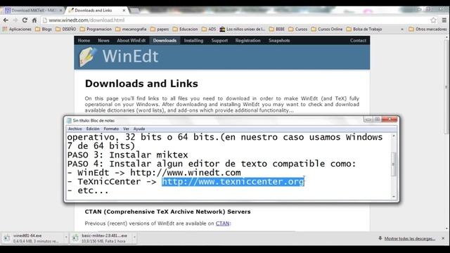 Instalacion de 2.9 LaTeX Tutorial смотреть онлайн