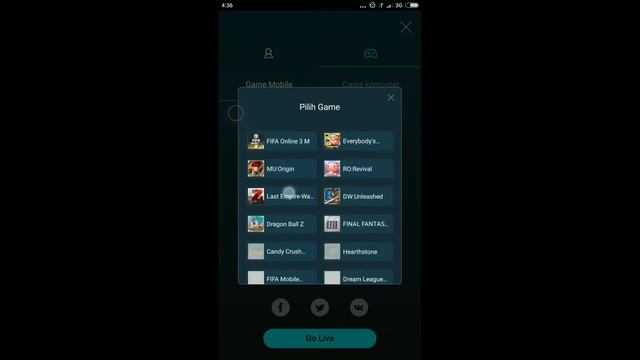 TERBARU cara Live game android di bigolive смотреть онлайн