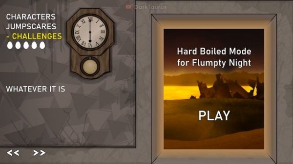 One Nights at Flumpty's 3 - Custom EXTRAS Menu