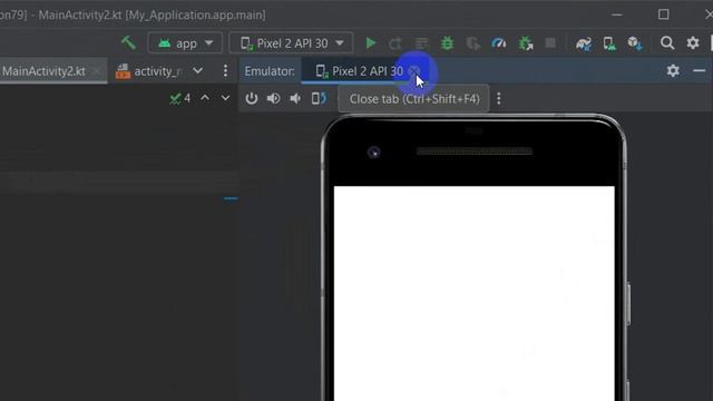 Launch the emulator in a separate window | Android Studio Emulator смотреть онлайн