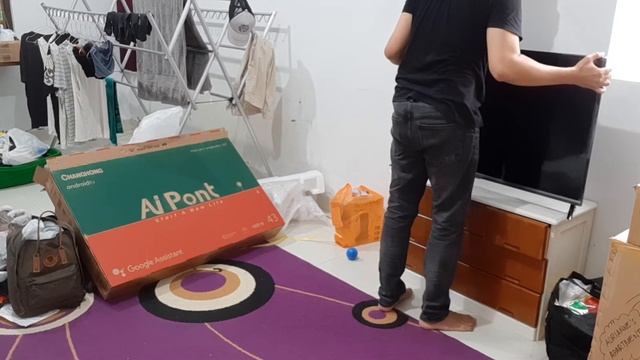 unboxing CHANGHONG SMART TV Ai Pont 43" смотреть онлайн
