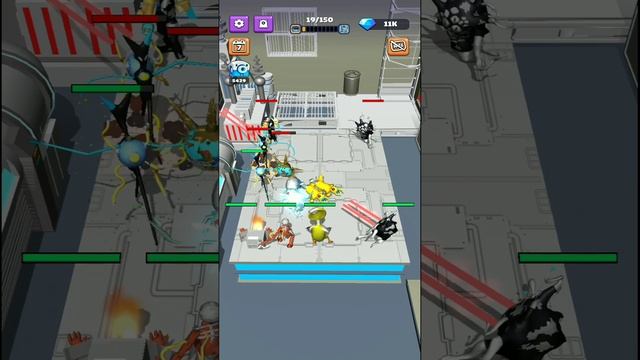 Merge Rainbow Friend 100 Doors - Walkthrough Part 4 Lv 17-20 Deep Tentacle - Android ios Gameplay смотреть онлайн