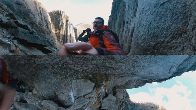 360 VR Climbing Devils Coach Road, Mourne Mountains 5.6k Insta360 One X смотреть онлайн