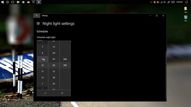 Enable / Schedule Night Light on Windows 10 смотреть онлайн