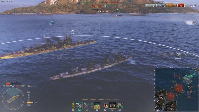World of Warships 2021 07 14 LENINGRAD ЛЕНИНГРАД K9445 +1 смотреть онлайн