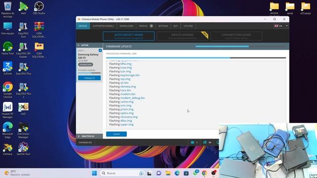 REPARAR IMEI S20FE (G780F) BIT 11 BY CHIMERA