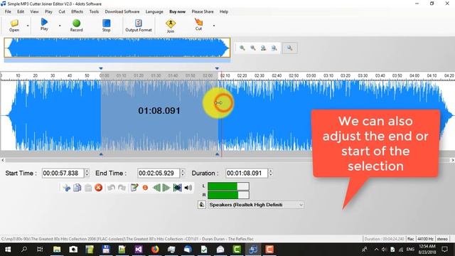 How to cut songs with Simple MP3 Cutter Joiner Editor смотреть онлайн