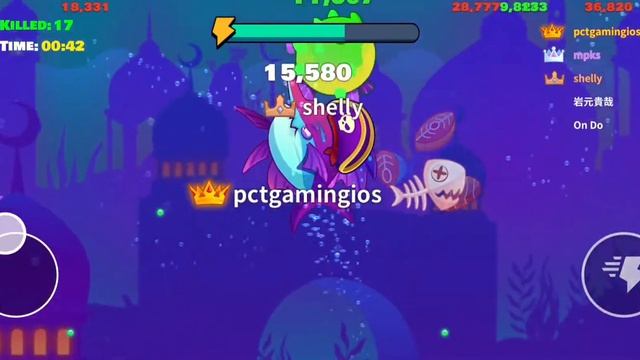 Eat Fish.io - Walkthrough Gameplay Part 7 (iOS Android) смотреть онлайн