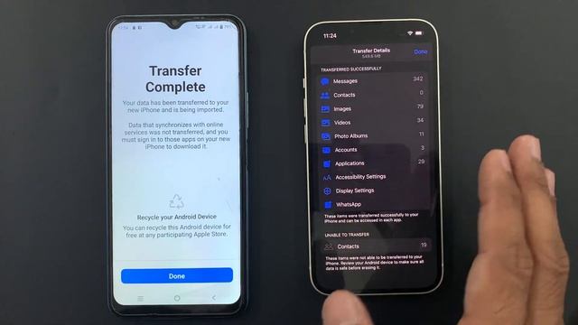 Move data from Android to iOS- WhatsApp and complete Data Transfer with Simple steps in Hindi by MK смотреть онлайн