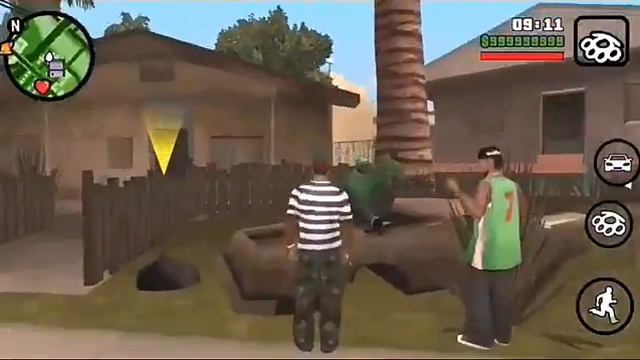 This is my new ganton, GTA SA Android смотреть онлайн