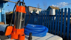 Самый дешёвый фекальный насос Patriot QF500, тестируем