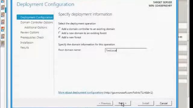 How to promote Windows Server 2012 to be a domain controller смотреть онлайн