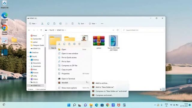 #Windows11 How to Laptop Files&Folders Loker | Lock Folders & Files in Telugu | VC tech guru смотреть онлайн