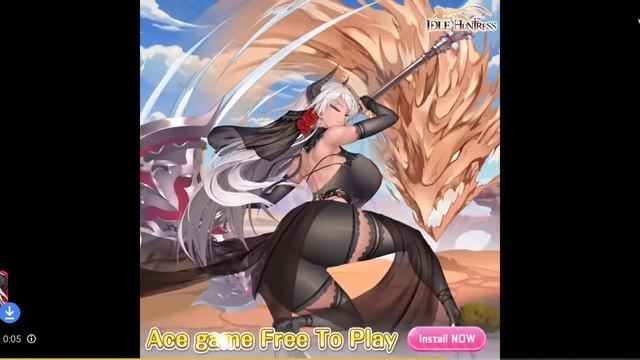 Mobile ads|Idle Huntress: Adventure|That is some crazy pose you got there смотреть онлайн