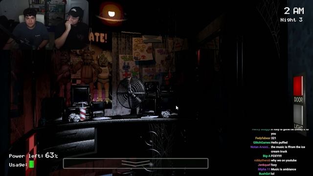 OUR FIRST TIME PLAYING FIVE NIGHTS AT FREDDYS... смотреть онлайн