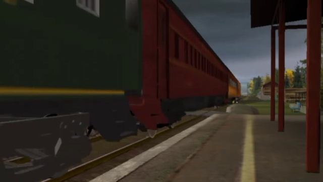 C&O 614 Excursion (part 2) Trainz Simulator Android смотреть онлайн