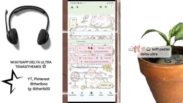 🍪WhatsApp Delta ULTRA Themes | Temas WhatsApp Delta ULTRA 2023 | #DELTAULTRA | @theriboo 🍽️ смотреть онлайн