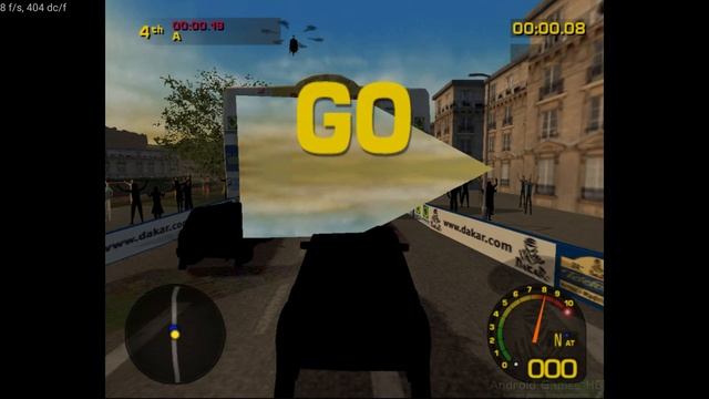 Play! PS2 Emulator for Android - Dakar 2 ingame (Shield Android TV) смотреть онлайн