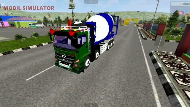 MONSTER MOBIL TRUK MOLEN TRIBAL MIXER COR BETON HINO 500 BUSSID MOBIL SIMULATOR смотреть онлайн