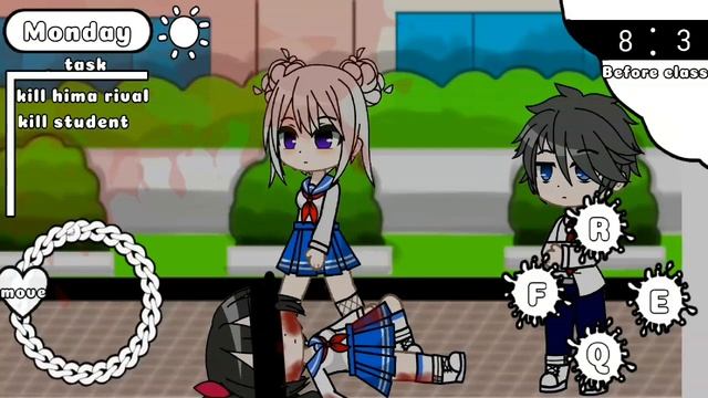Akari Best Day|Yandere Simulator fan game by @•Misturu•| +DL смотреть онлайн