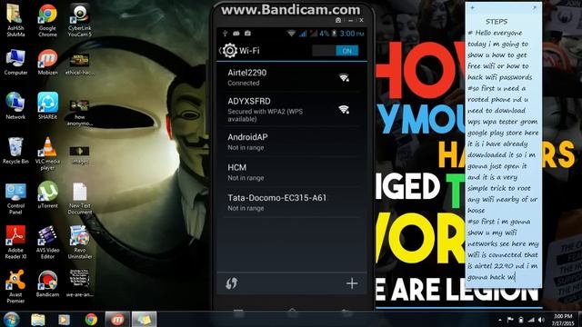 How to HACK Wifi Password in Your Android Device 2016! смотреть онлайн