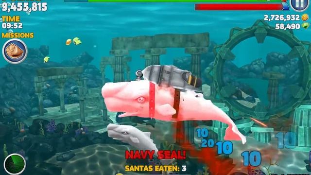 Hungry Shark Evolution Moby Dick Android Gameplay #0 смотреть онлайн