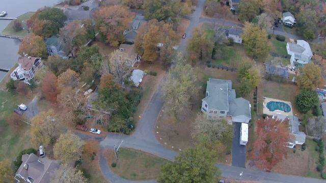 Drone Flight Over Thomas Point Arundel on the Bay Chesapeake Bay Annapolis смотреть онлайн