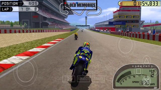 MotoGP Gameplay PPSSPP | Best PSP Games | Emulator PSP Android смотреть онлайн