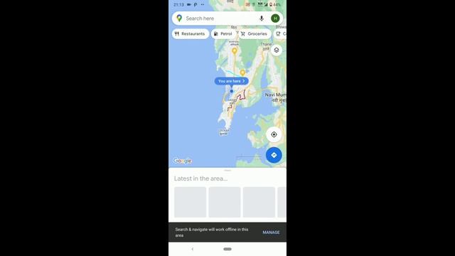 How To Use Google Map Without Internet | Google Maps Offline Navigation & Download 2021 смотреть онлайн