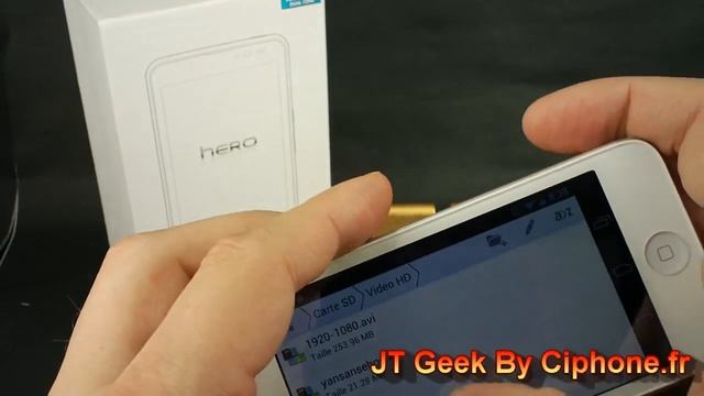 Hero H2000+ MT6577 Test en Francais смотреть онлайн