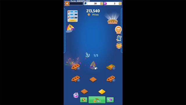 Ship Merge：3D Boat Merge Game (Gameplay Android) смотреть онлайн